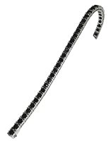 Bracciale Crivelli TENNIS in Oro bianco Diamante Black 9 Ct 01534004 - 01534004